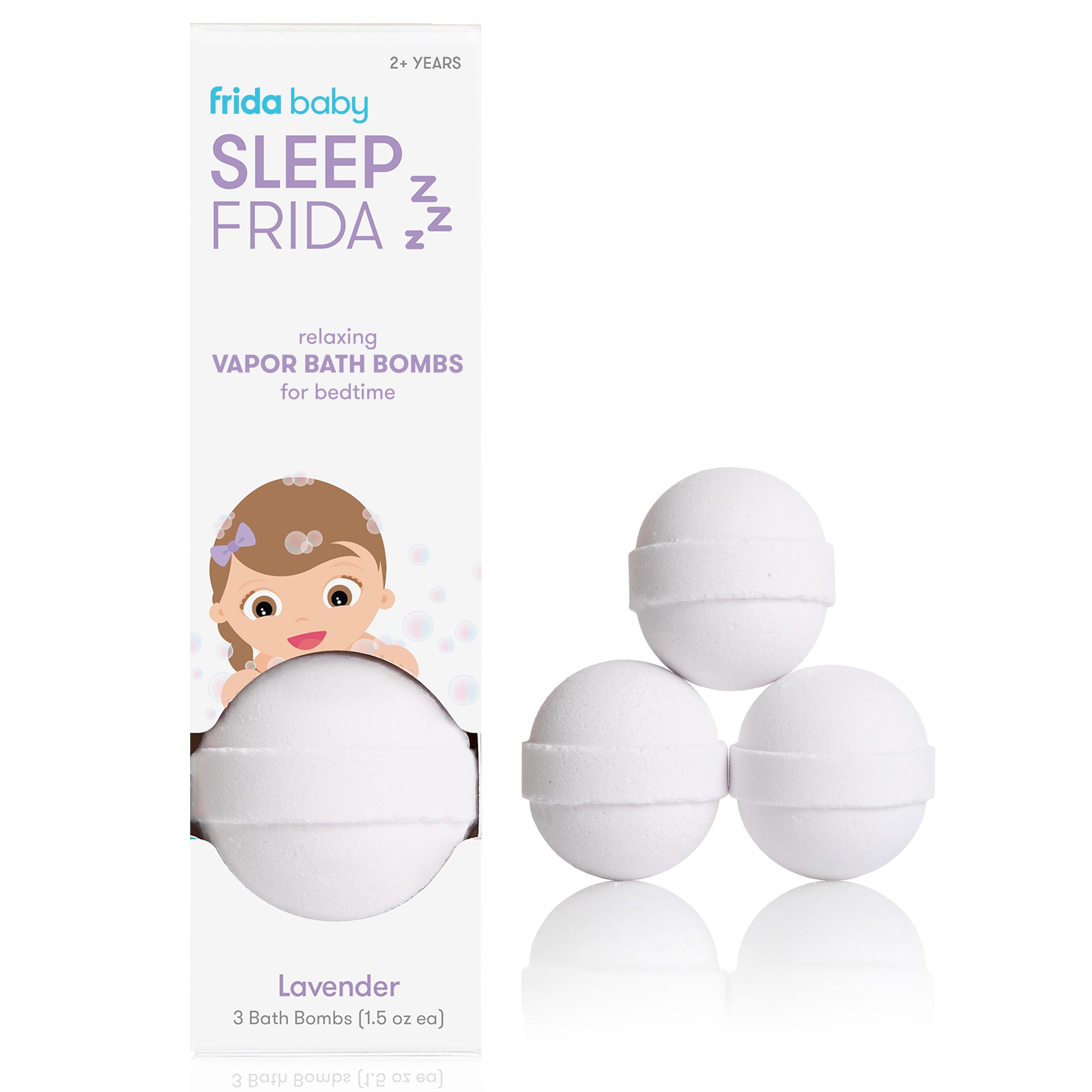 Foto 2 pulgar | Bombas de Baño FridaBaby Sleep para Niños con Aceites Esenciales - Venta Internacional