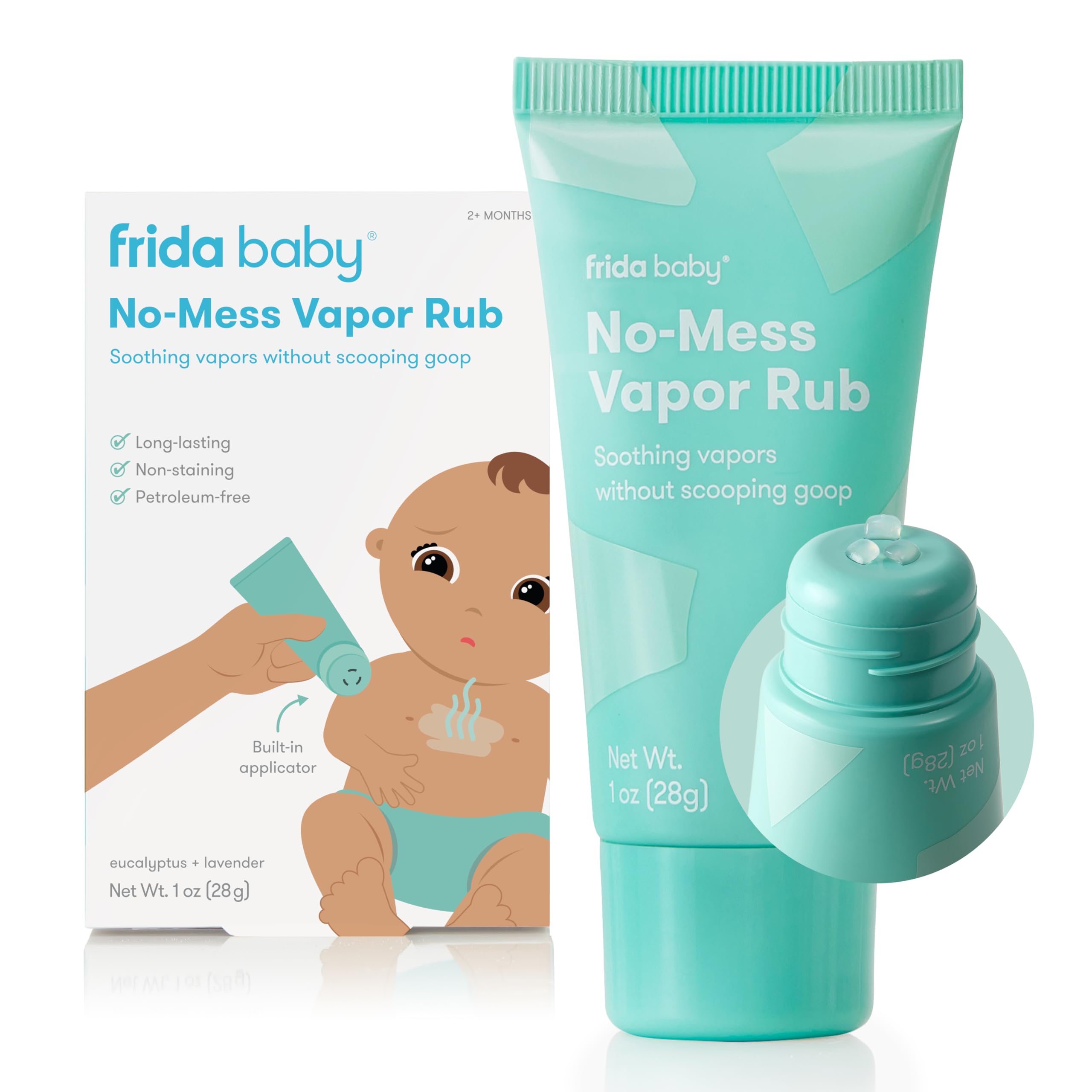 Foto 2 pulgar | Vapor Rub Frida Baby  para El Pecho El Cuello La Espalda Y Los Pies Del Bebé - Venta Internacional