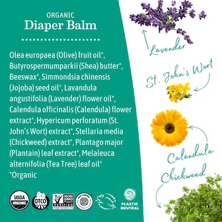 Foto 6 | Bálsamo Para Pañales Earth Mama Organic 60 Ml (paquete De 3) - Venta Internacional.