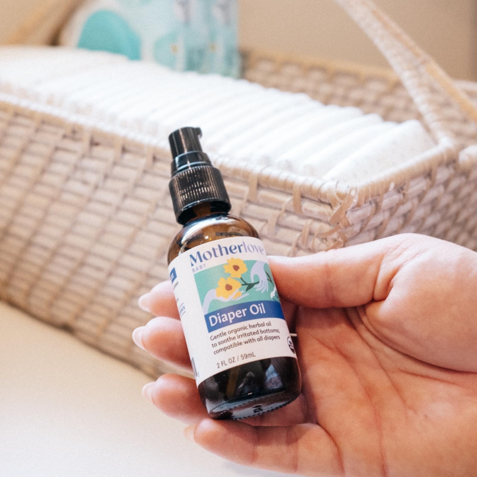 Foto 7 pulgar | Aceite Para Pañales Motherlove, Calmante Para Dermatitis Del Pañal Vegano, 60 Ml - Venta Internacional.
