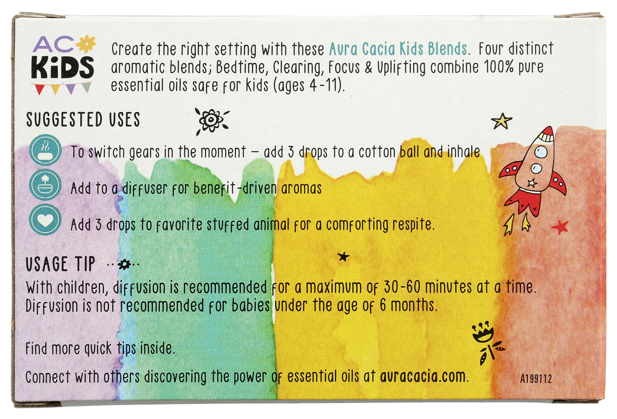 Foto 3 pulgar | Kit De Mezclas De Aceites Esenciales De Aromaterapia Aura Cacia Kids - Venta Internacional.