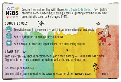 Foto 2 | Kit De Mezclas De Aceites Esenciales De Aromaterapia Aura Cacia Kids - Venta Internacional.