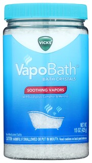 Foto 1 | Sales De Baño Vicks Vapobath Para Aromaterapia, Eucalipto Y Mentol, 450 Ml - Venta Internacional.