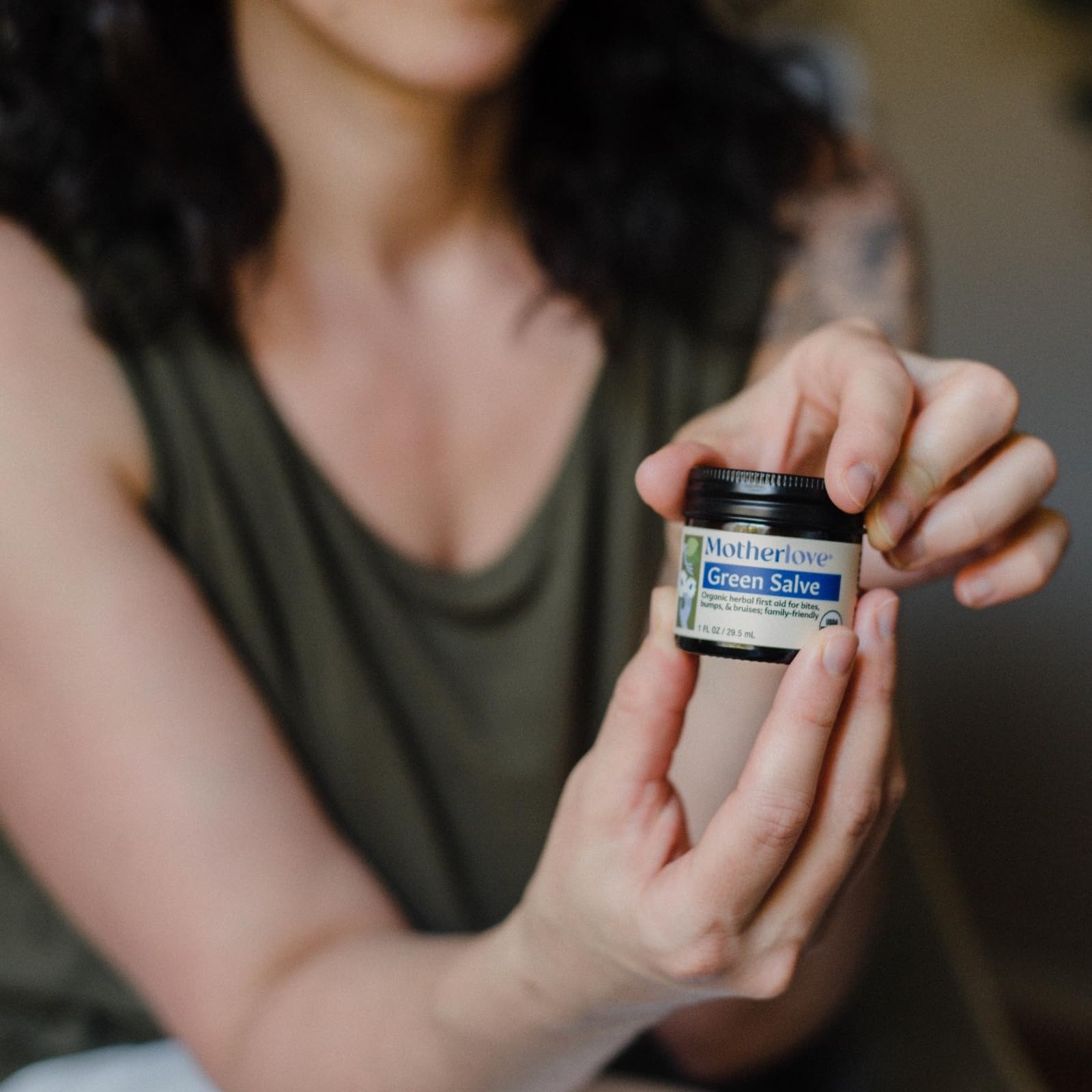 Foto 8 pulgar | Pomada Motherlove Green Salve Organic 30 Ml - Venta Internacional.