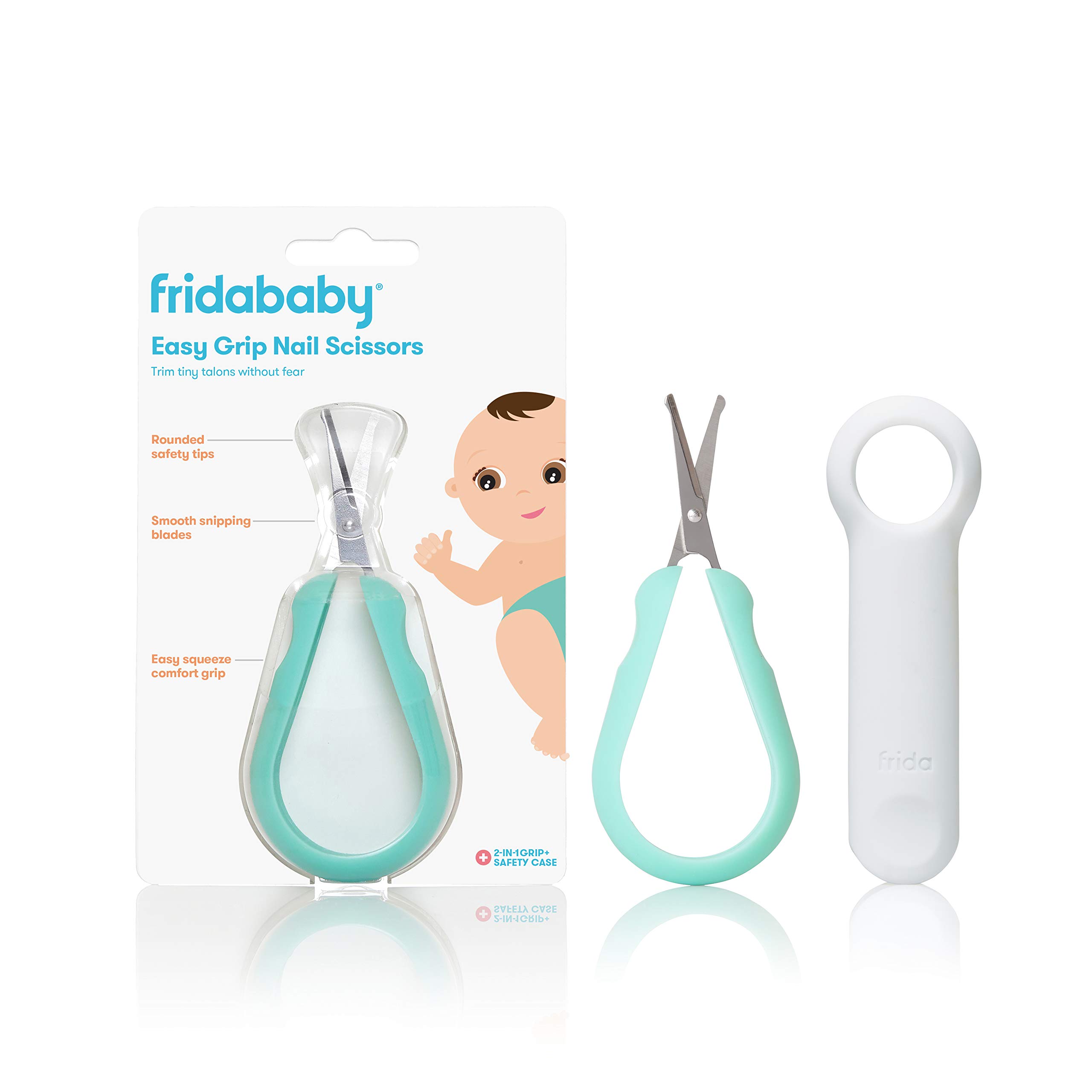 Tijeras De Uñas Frida Baby Easy Grip Safe Para Bebés Recién Nacidos - Venta Internacional.