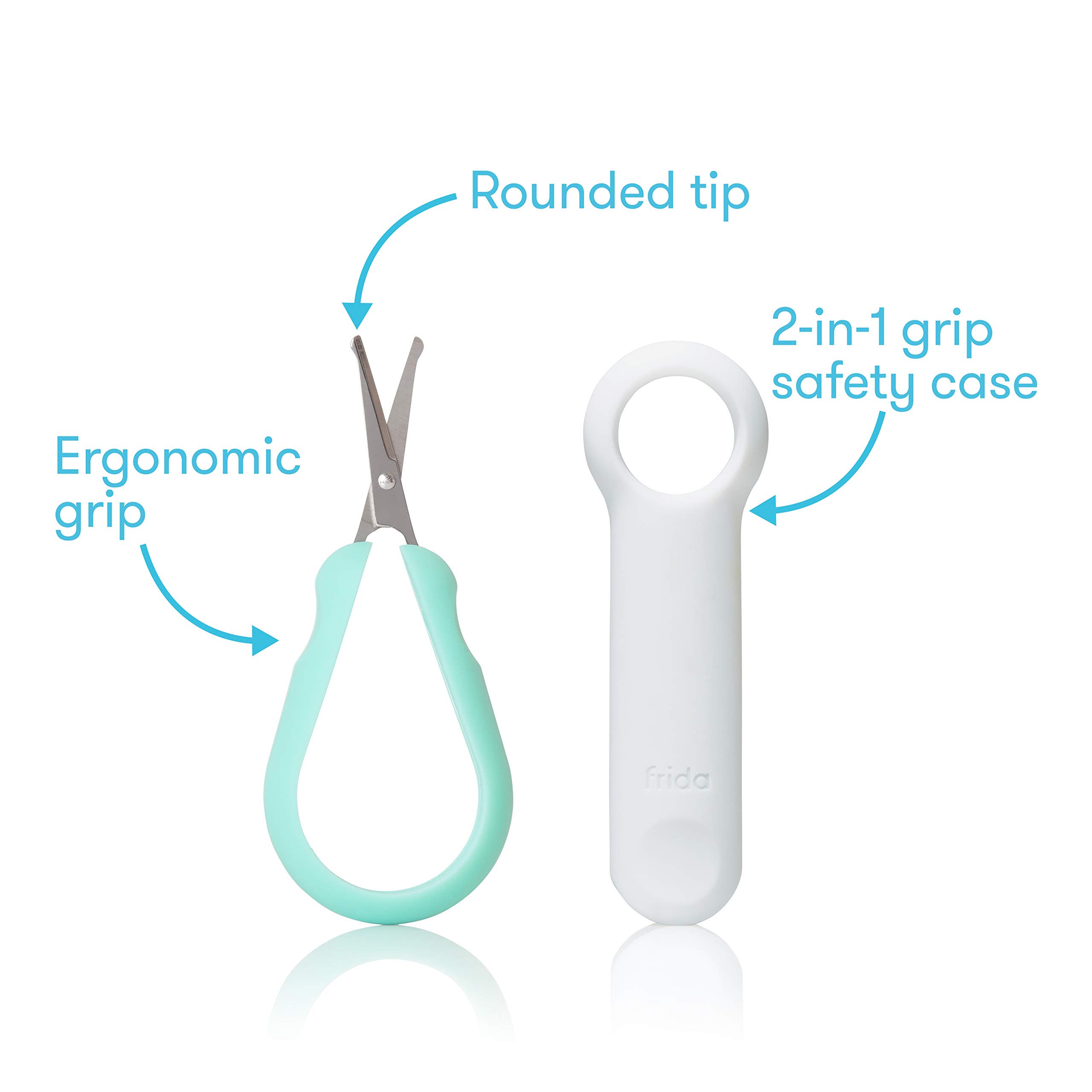 Foto 2 | Tijeras De Uñas Frida Baby Easy Grip Safe Para Bebés Recién Nacidos - Venta Internacional.