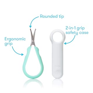 Foto 2 | Tijeras De Uñas Frida Baby Easy Grip Safe Para Bebés Recién Nacidos - Venta Internacional.