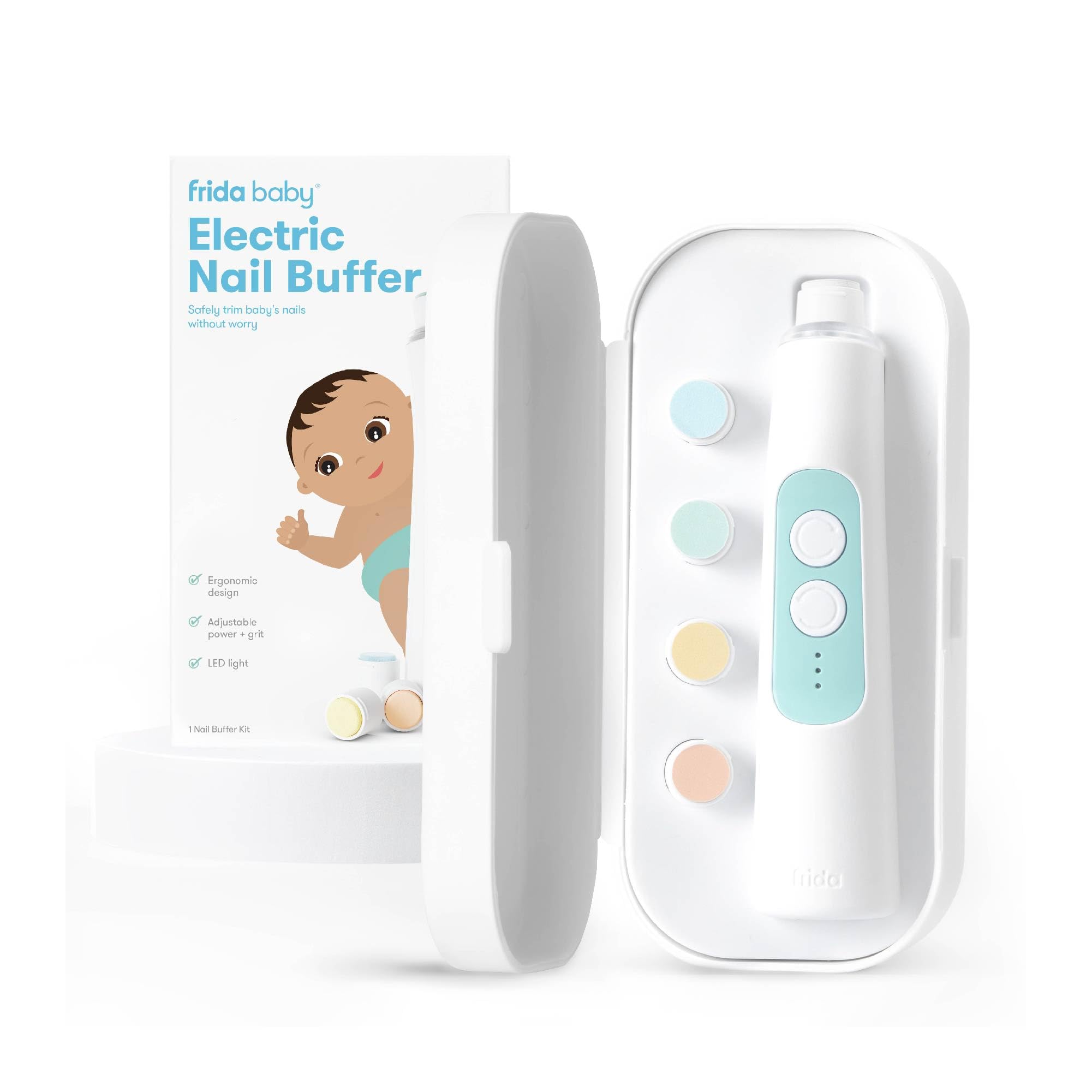 Foto 2 pulgar | Cortadora De Uñas Eléctrica Frida Baby Con Luz Led Y Estuche De Almacenamiento - Venta Internacional.