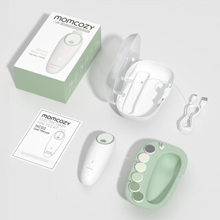 Foto 7 | Cortadora De Uñas Eléctrica Para Bebés Momcozy Con 7 Almohadillas Para Pulir - Venta Internacional.