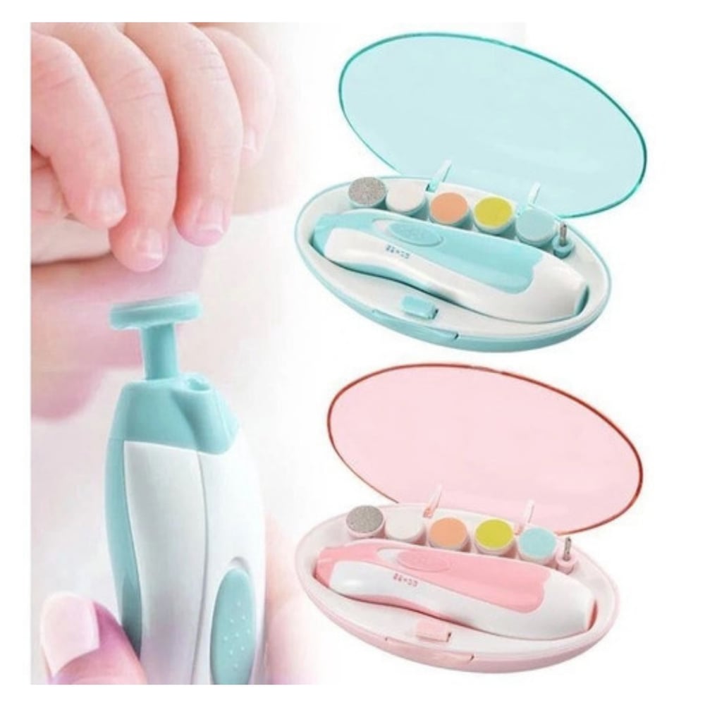 Foto 3 pulgar | Lima De Uñas Eléctrica Para Bebés Rosa - Venta Internacional.