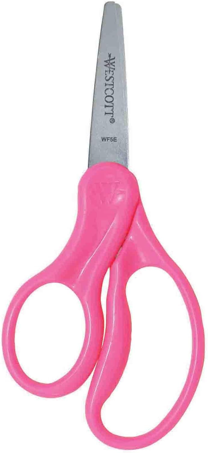 Foto 2 | Scissors Westcott, Mango Duro Para Zurdos, Niños De 4 A 8 Años - Venta Internacional.