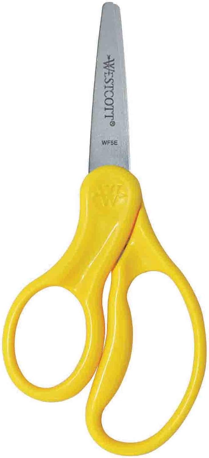 Foto 6 pulgar | Scissors Westcott, Mango Duro Para Zurdos, Niños De 4 A 8 Años - Venta Internacional.