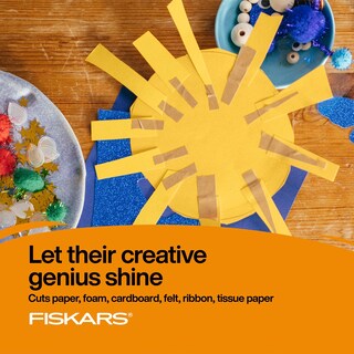 Foto 4 | Tijeras Fiskars Magic Morph Kids Con Punta Puntiaguda, Sirena De Más De 4 Años - Venta Internacional.