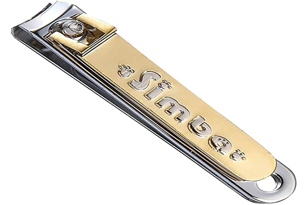Foto 5 pulgar | Cortauñas Para Bebés Simba De Acero Al Carbono Chapado En Oro Con Lima De Uñas - Venta Internacional.
