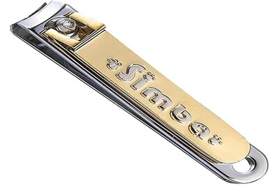 Foto 4 | Cortauñas Para Bebés Simba De Acero Al Carbono Chapado En Oro Con Lima De Uñas - Venta Internacional.