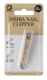 Foto 5 | Cortauñas Para Bebés Simba De Acero Al Carbono Chapado En Oro Con Lima De Uñas - Venta Internacional.