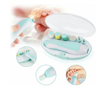 Foto 1 | Lima De Uñas Bebé Cortaúñas Para Bebe Eléctrico Con Luz Led