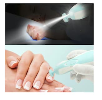 Foto 3 | Lima De Uñas Bebé Cortaúñas Para Bebe Eléctrico Con Luz Led