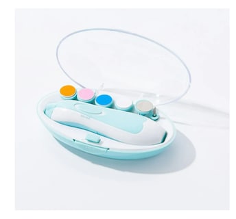 Foto 4 | Lima De Uñas Bebé Cortaúñas Para Bebe Eléctrico Con Luz Led
