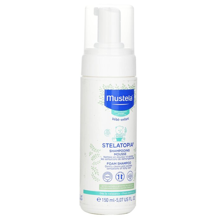 Foto 5 pulgar | Champú En Espuma Stelatopia Mustela Para Bebés Con Picazón En La Piel, 150 Ml - Venta Internacional.