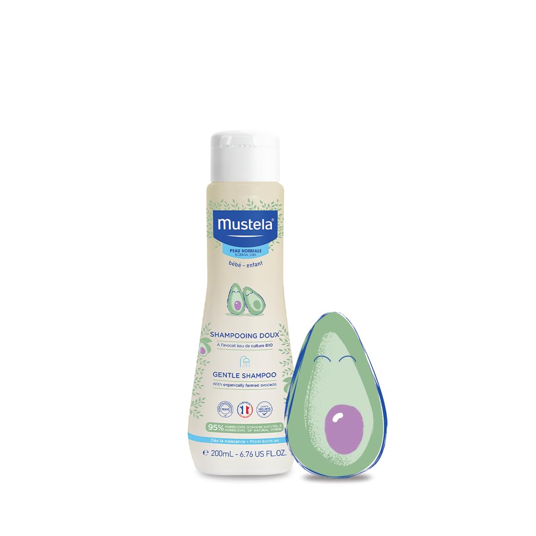 Foto 3 pulgar | Champú Mustela Baby Gentle Con Aguacate Natural, 200 Ml, Tear-fr - Venta Internacional.