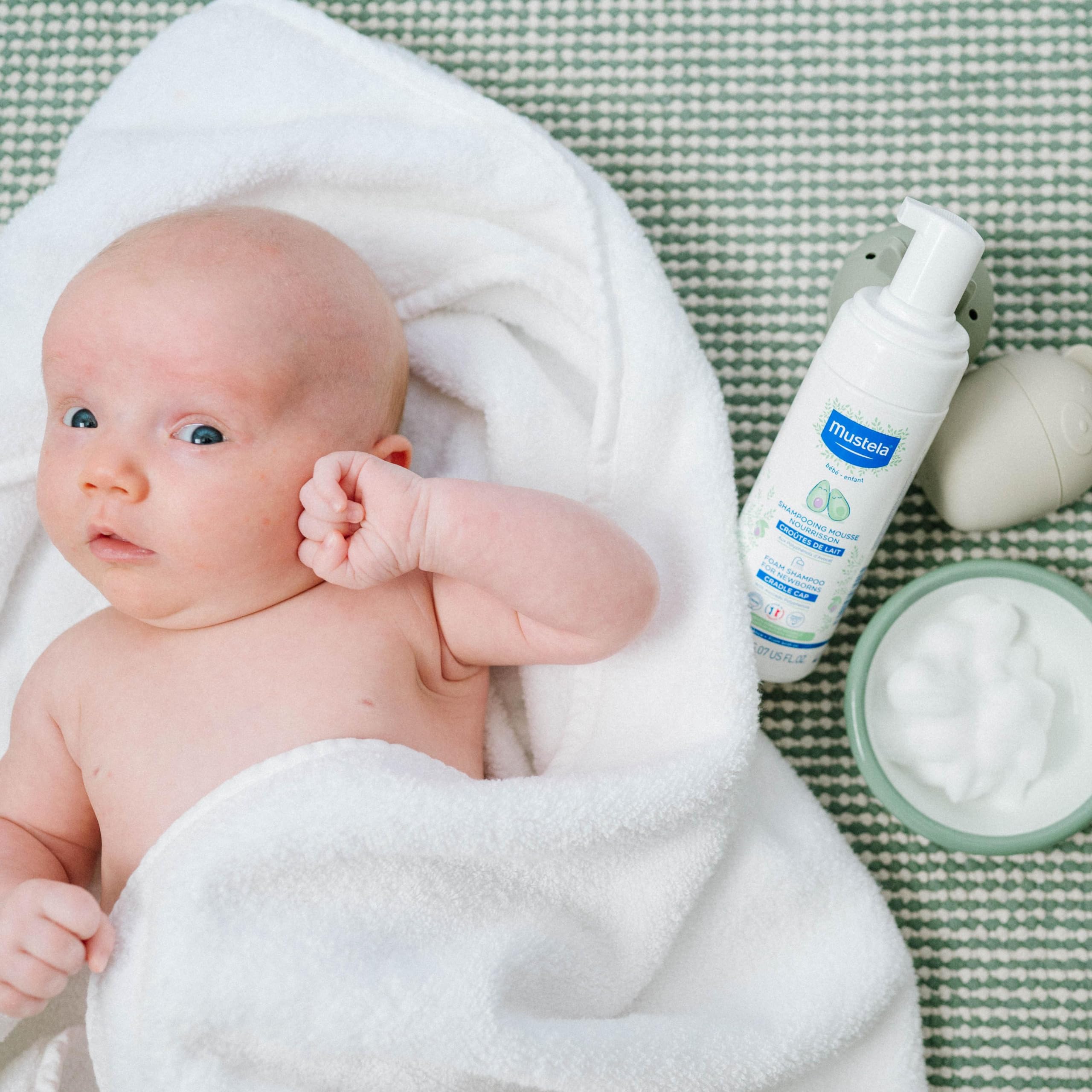 Foto 6 pulgar | Champú En Espuma Para Recién Nacidos Mustela Cradle Cap Sin Fragancia - Venta Internacional.