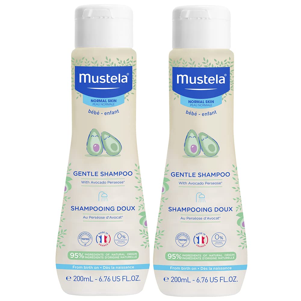 Foto 2 pulgar | Champú Mustela Baby Gentle Con Aguacate Natural, 500 Ml - Venta Internacional.