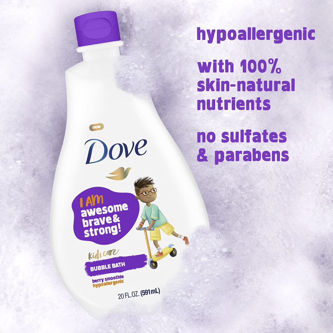 Foto 6 pulgar | Gel De Baño Espumoso Dove Kids Berry Smoothie, 400 Ml, Paquete De 4 - Venta Internacional.