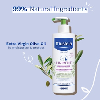 Foto 2 | Limpiador Mustela Liniment No-rinse Con Aceite De Oliva Virgen Extra 400 Ml - Venta Internacional.