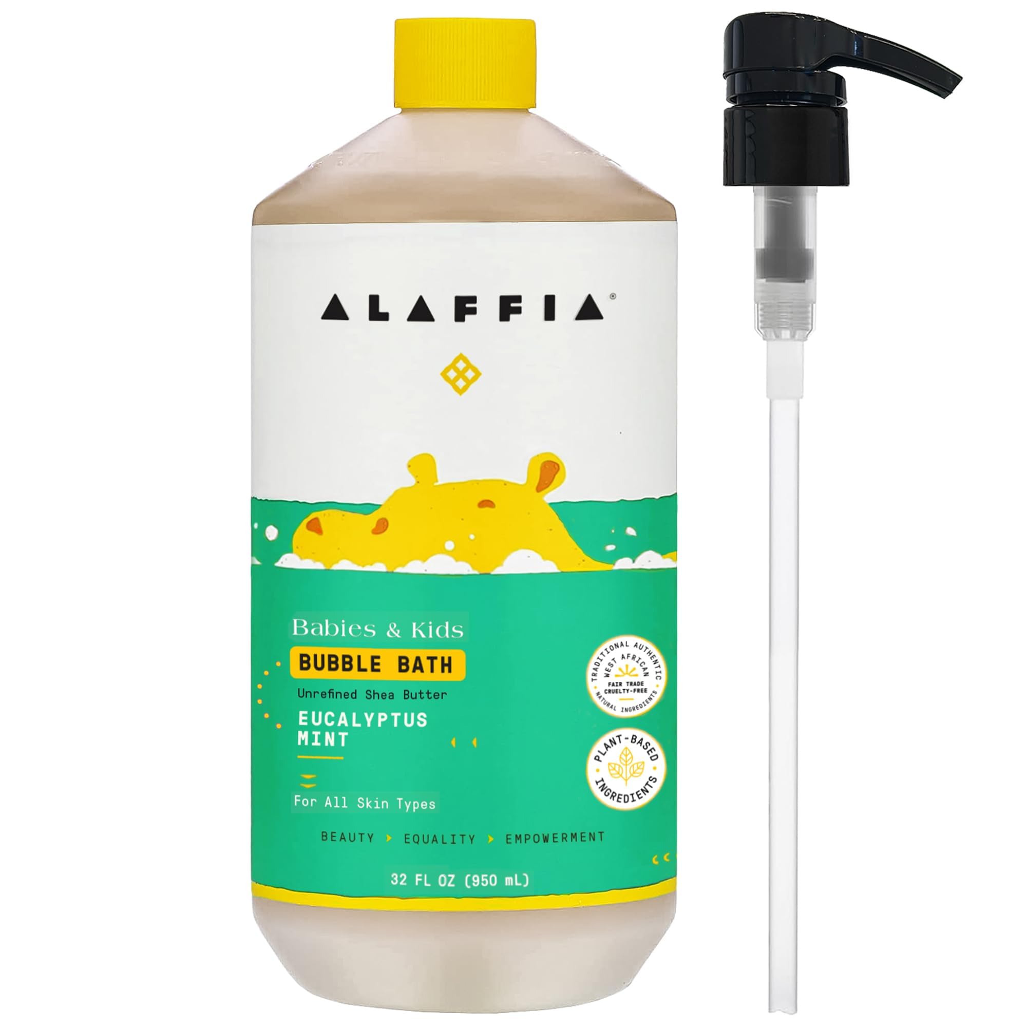 Shampoo Alaffia Eucalipto y Menta 946 Ml - Venta Internacional