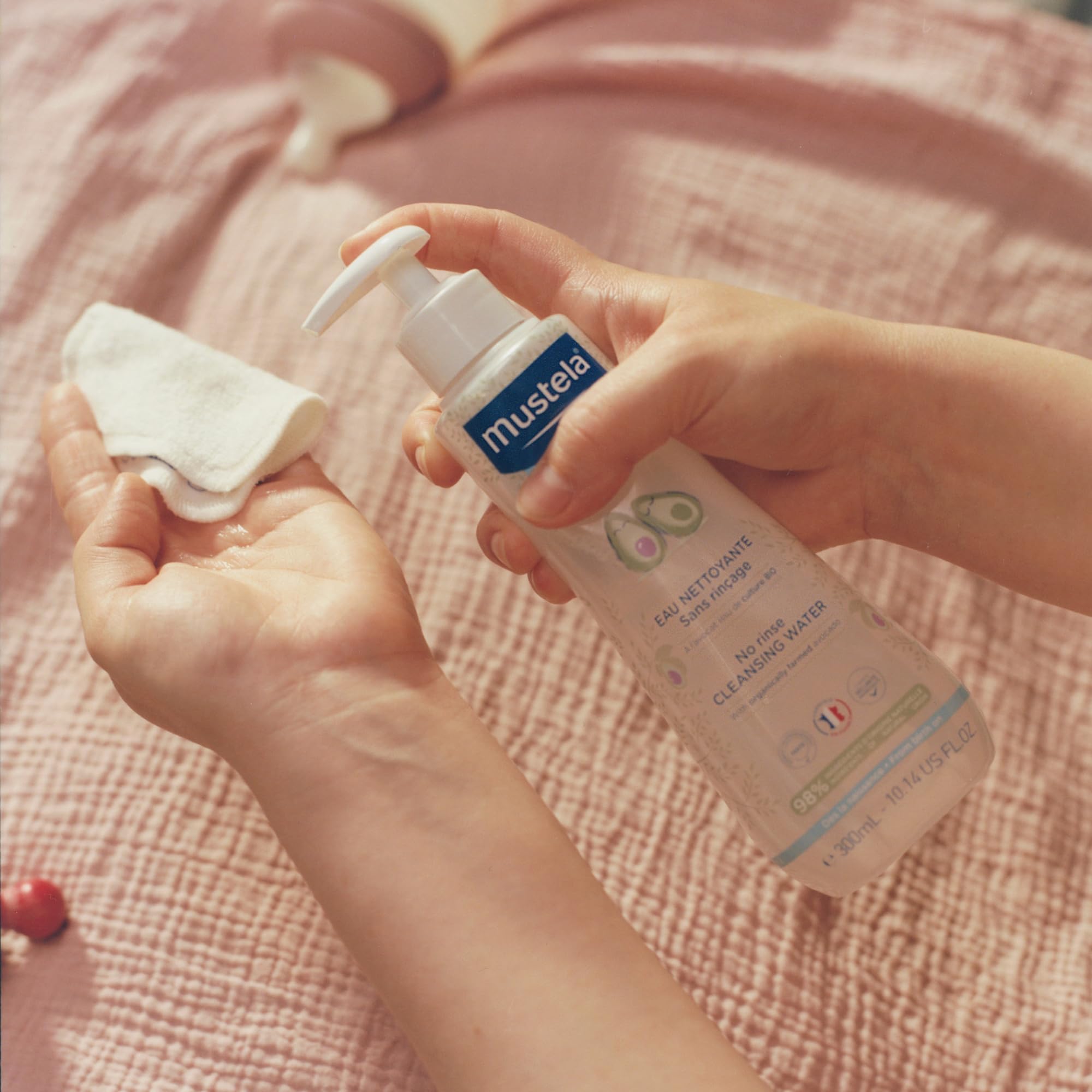 Foto 2 | Agua Limpiadora Mustela No-rinse Micellar Con Aguacate 300 Ml - Venta Internacional.