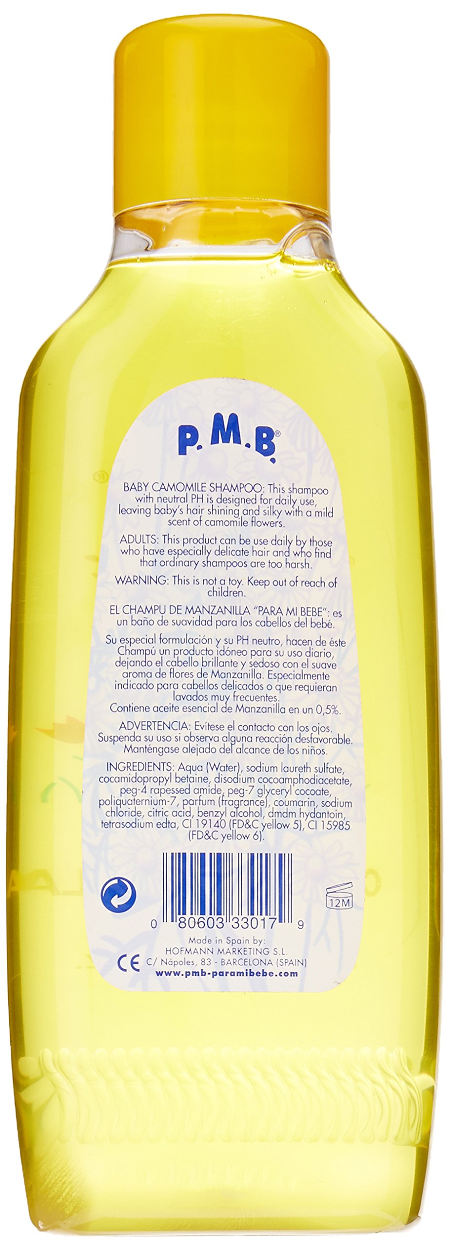 Foto 3 pulgar | Shampoo Para Mi Bebé Manzanilla 750 Ml - Venta Internacional