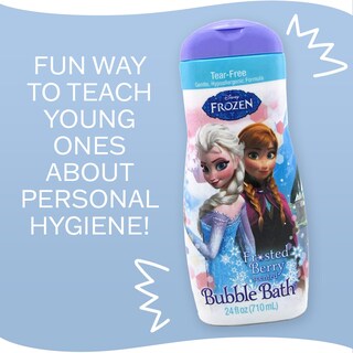 Foto 2 | Baño De Burbujas Disney Frozen, 709 Ml, Hipoalergénico, Sin Lágrimas - Venta Internacional.