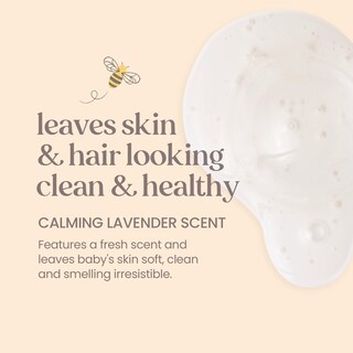Foto 3 | Champú Y Jabón Para Bebés Burt's Bees Lavender Calming 360 Ml (x3) - Venta Internacional.
