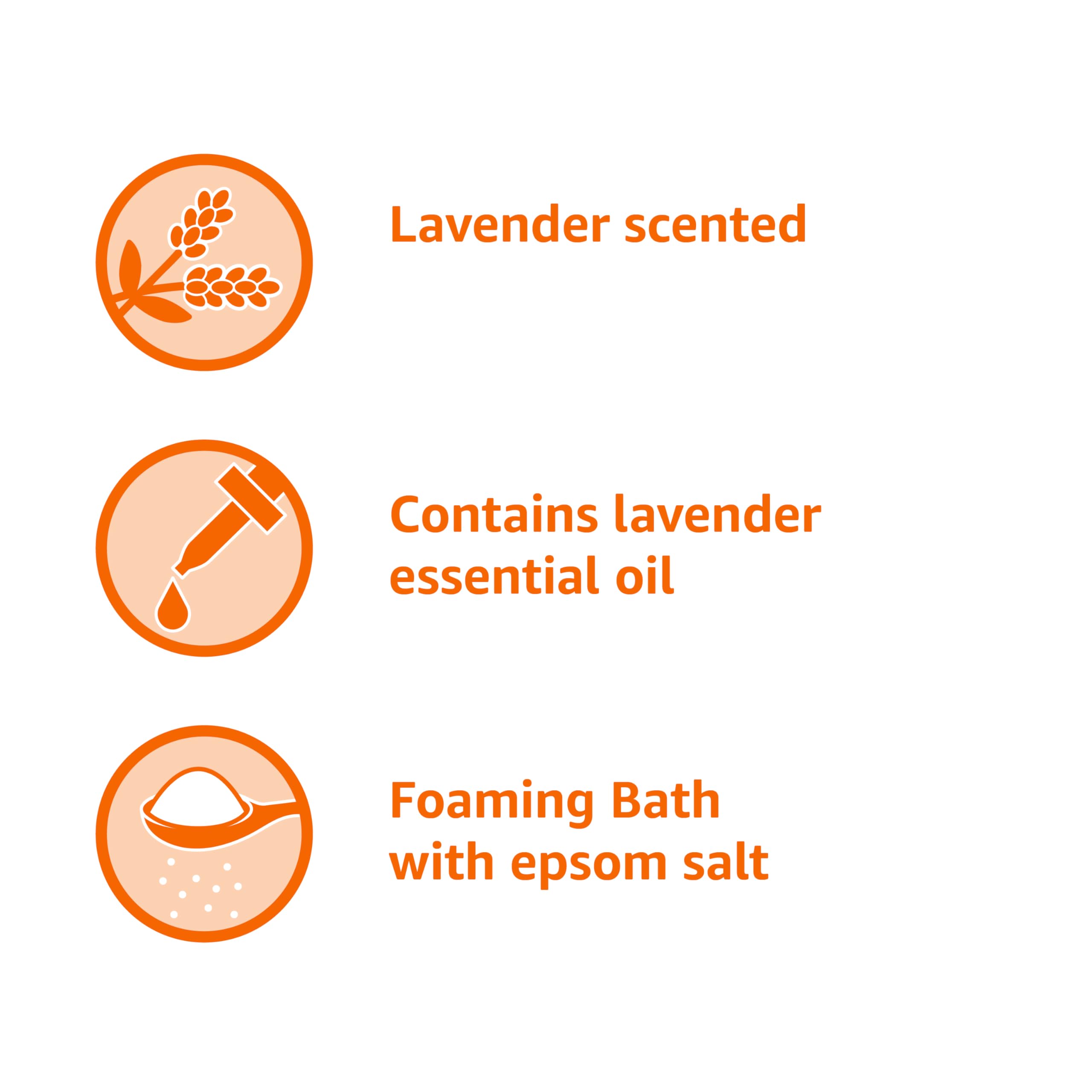Foto 4 pulgar | Baño Espumoso Amazon Basics Con Aroma A Lavanda, 1 Litro, Con Aceite Esencial - Venta Internacional.