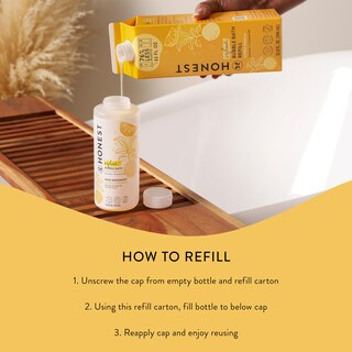 Foto 6 | Caja De Recarga Para Baño De Burbujas The Honest Company, 946 Ml - Venta Internacional.