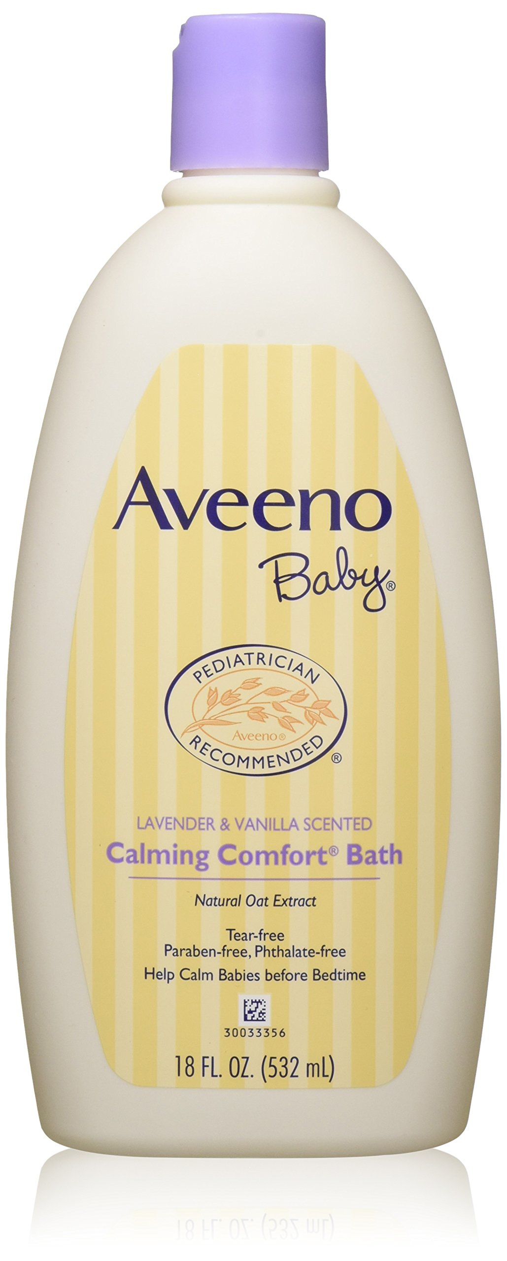 Baño Para Bebés Aveeno Calming Comfort, 532 Ml, Paquete De 2 Con Lavanda - Venta Internacional.