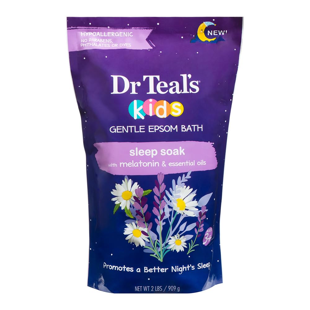 Foto 2 pulgar | Bath Sleep Soak Dr. Teal's Kids Gentle Epsom Con Melatonina - Venta Internacional.