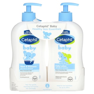 Foto 2 | Jabón Y Champú Para Bebés Y Loción Corporal Cetaphil Healthy Skin - Venta Internacional.