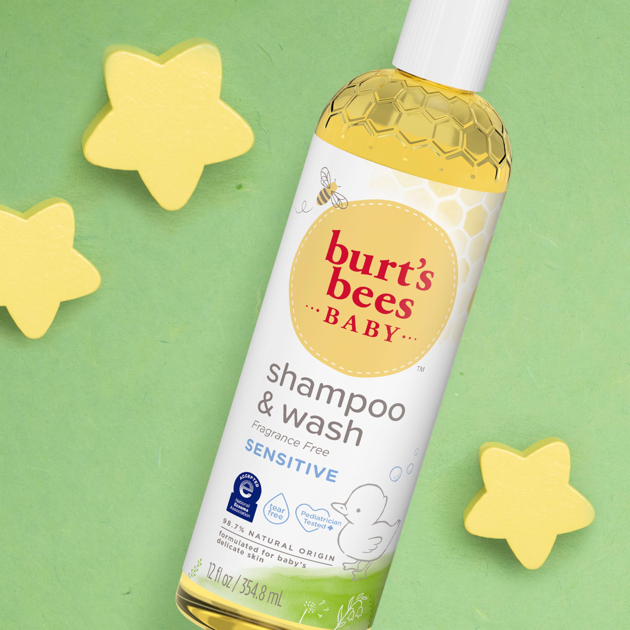 Foto 8 pulgar | Paquete De Champú Y Gel De Baño Burt's Bees Baby 360 Ml X3 - Venta Internacional.