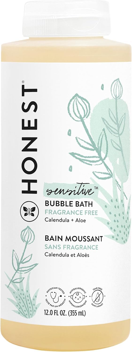Baño Espumoso De Burbujas The Honest Company, Sin Fragancia, 355 Ml - Venta Internacional.