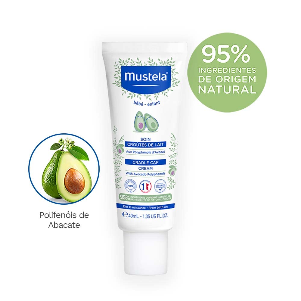 Foto 4 | Crema Capilar para Bebé Mustela con Aguacate Natural 40 ml - Venta Internacional