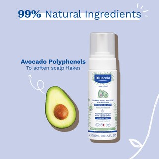 Foto 2 | Shampoo para Bebé Mustela sin Fragancia 150 ml - Venta Internacional