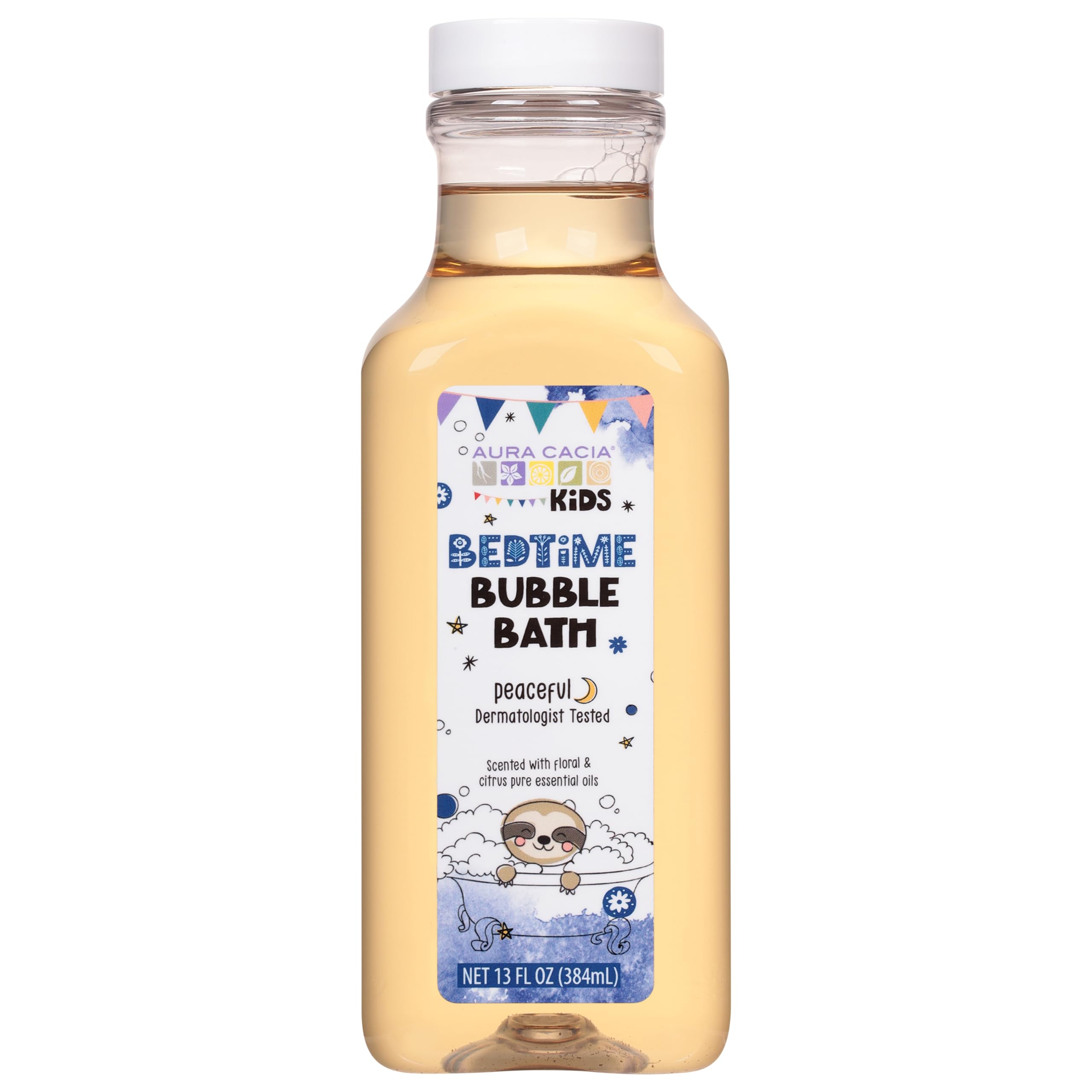 Baño de Burbujas Aura Cacia Kids Bedtime 384 Ml con Aceites Esenciales - Venta Internacional