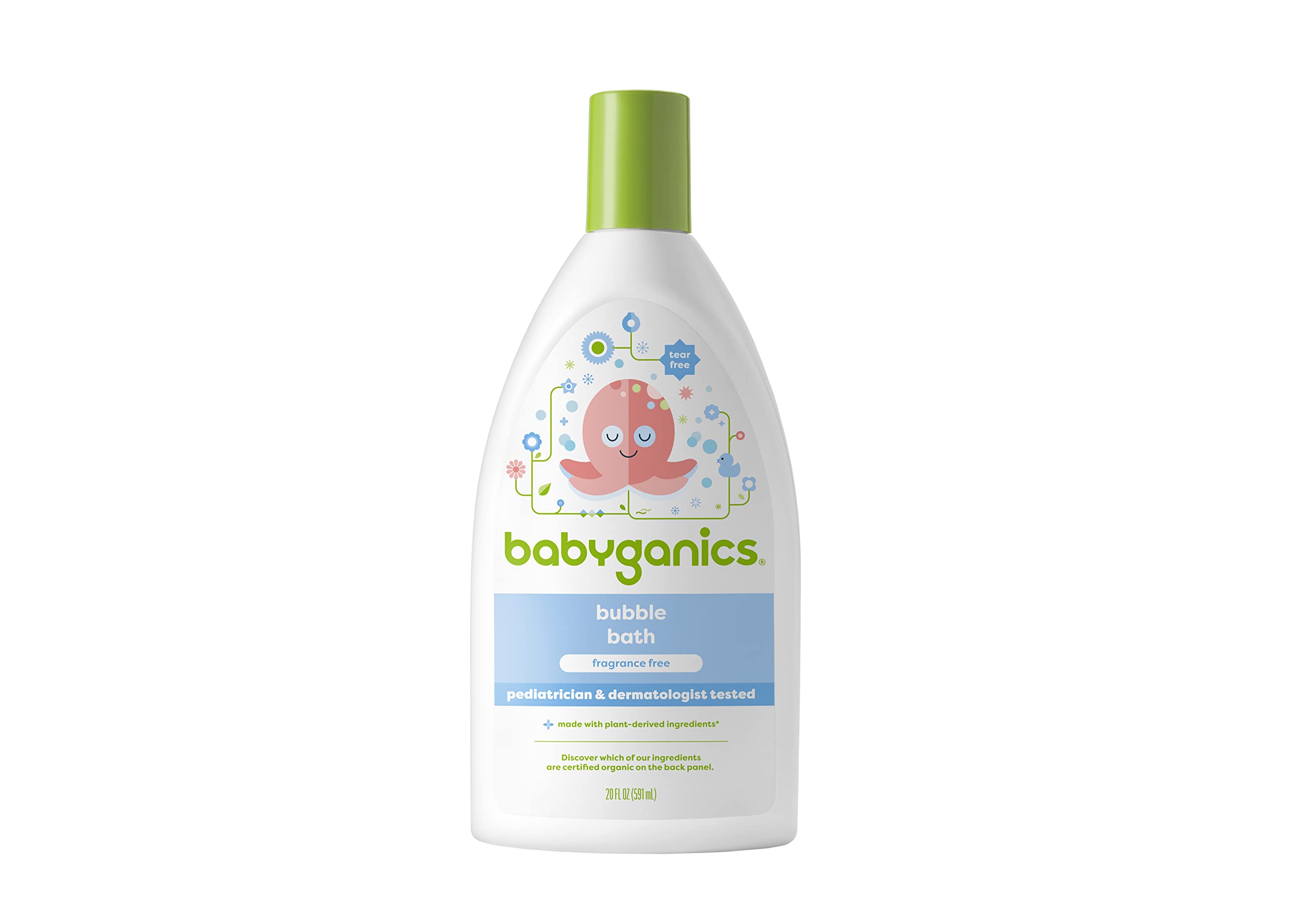 Foto 2 pulgar | Bubble Bath Babyganics  Hipoalergénico  591 Ml  Sin Fragancia - Venta Internacional.