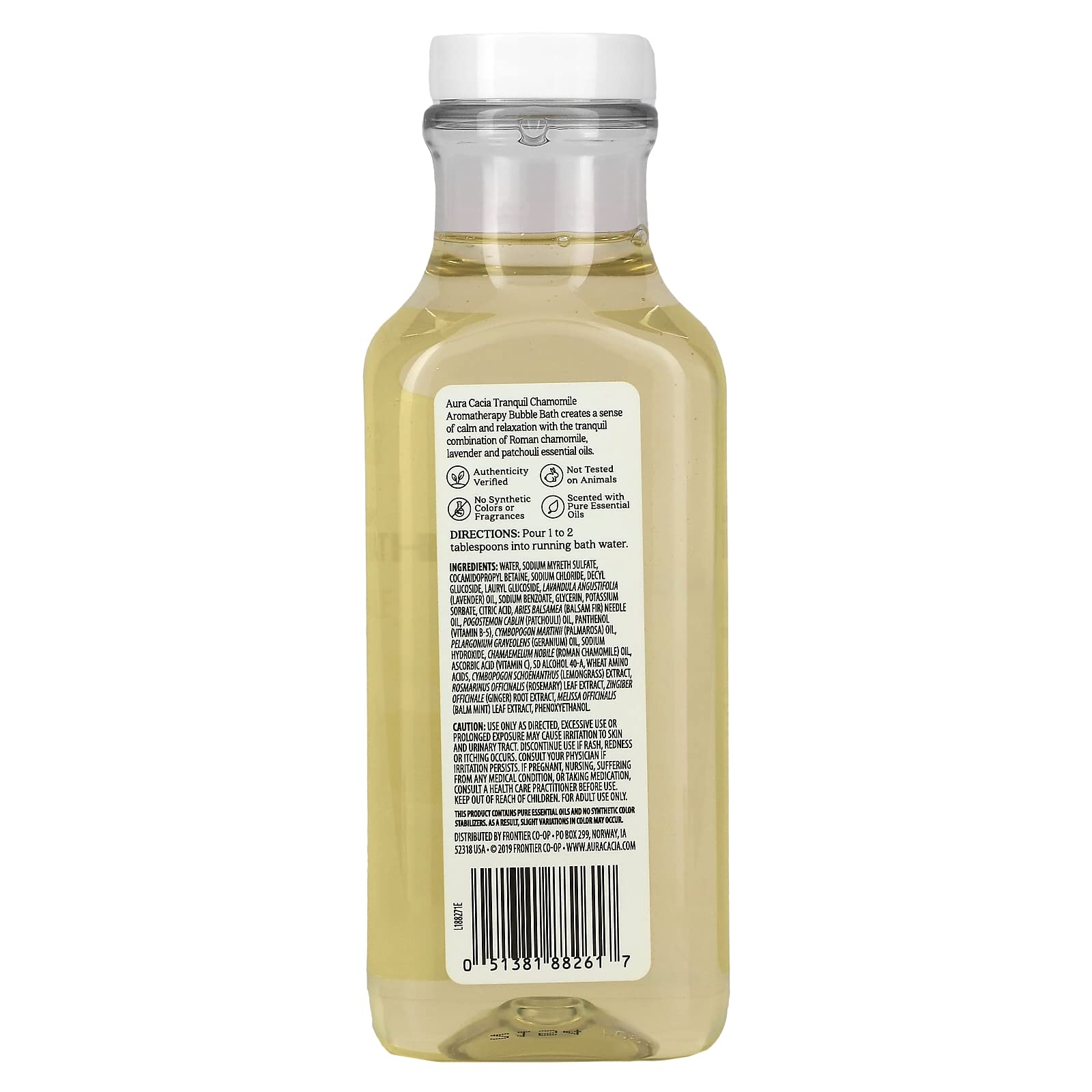 Foto 3 pulgar | Baño de Burbujas Aura Cacia Chamomile 384 ml-Venta Internacional