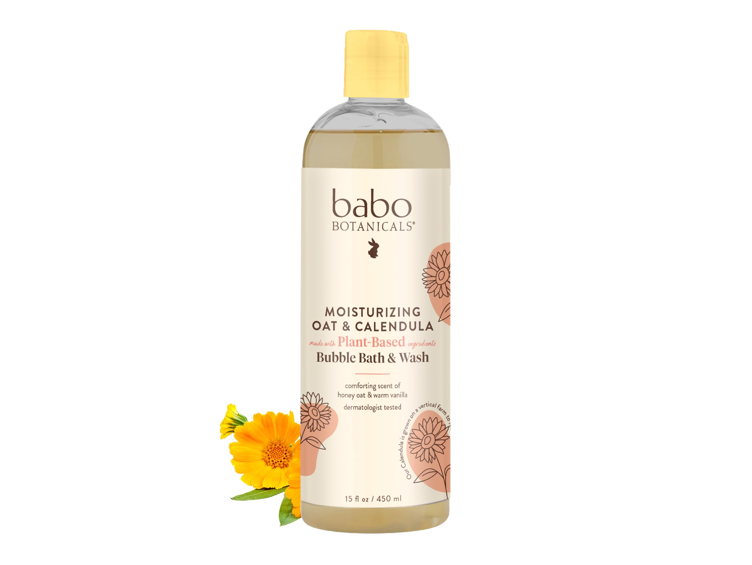 Crema Hidratante Bubble Bath & Wash Babo Botanicals  443 Ml - Venta Internacional.