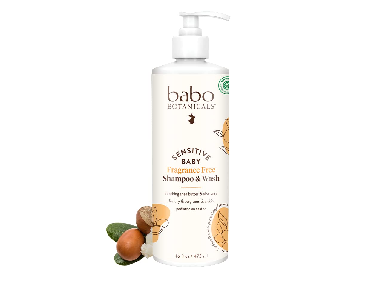 Champú Y Jabón Babo Botanicals Sin Fragancia 480 Ml - Venta Internacional.