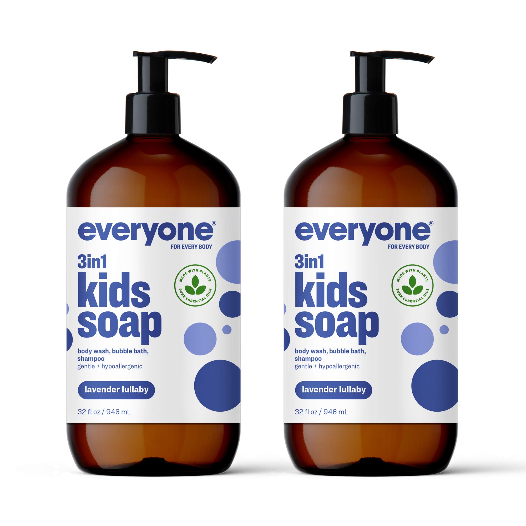 Foto 1 | Jabón  Gel De Baño  Baño De Burbujas  Champú Everyone 3-in-1 Kids - Venta Internacional.