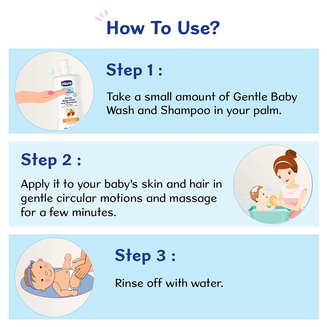 Foto 6 pulgar | Gel de Baño y Shampoo Chicco Baby Moments 500 ml-Venta Internacional